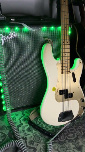 Fender P bass and Rumble