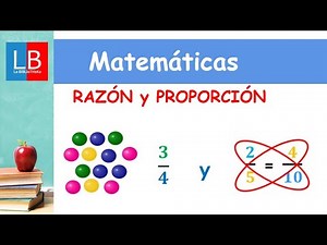 RAZÓN Y PROPORCIÓN✔👩‍🏫PRIMARIA y SECUNDARIA