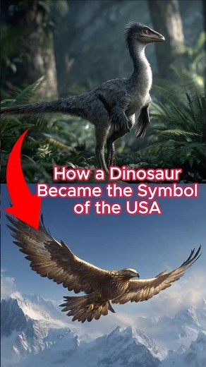 The Dinosaur That Became America’s Eagle 🦅 #ai #evolution #eagles #animals