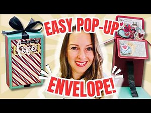 Easy DIY Pop Up Envelope - The Perfect Alternative for 3D Cards!