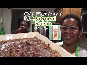 Old Fashioned Oatmeal Raisin Cake | Toasted Pecans & Coconut | Perfect For Fall🍁 | #EasyPeasy