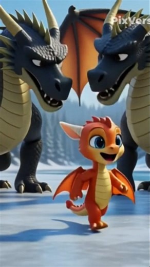 The raspberry dragon controls fire