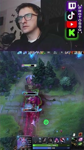 PROTOSS "Speaks" Ancient Dota Language 😂