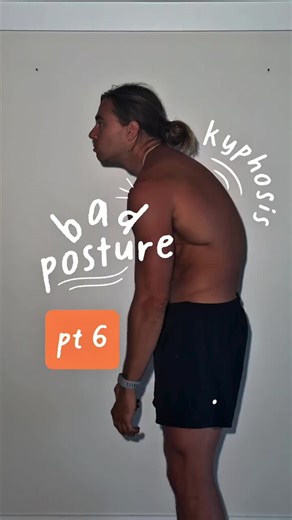 rounded shoulders or hunch back? 👇 Stop aimlessly stretching to fix it… stretching alone doesn’t change control, strength, or load tolerance. Your upper back is meant to be rounded. Kyphosis becomes a problem when that curve gets exaggerated and your body gets stuck there (hunch back). Most people stretch their chest, force their shoulders back, and wonder why their posture collapses again five minutes later. If you want posture that lasts: • restore upper-back movement • improve ribcage mechan
