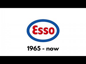 Esso Gas Logo History Timeline