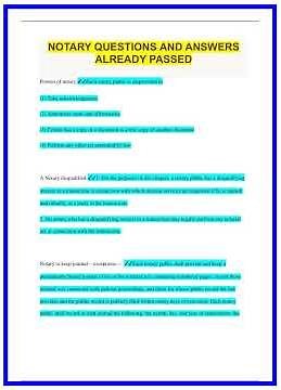 NOTARY QUESTIONS AND ANSWERS ALREADY PASSED676 636x882