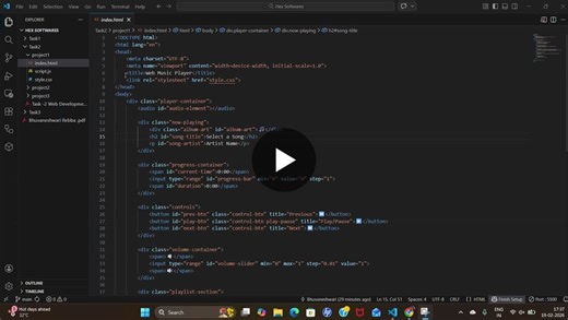 #techforgood #javascript #css3 #html5 #hexsoftwares | Bhuvaneshwari Rebba