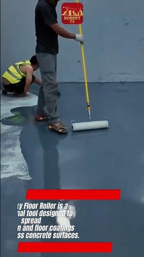 How to Apply Epoxy Floor Coating with a Paint Roller