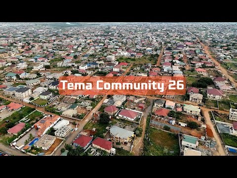 Live Stream: Exploring the Beautiful City Life of Tema Community 26, Ghana | Cinematic HD Views