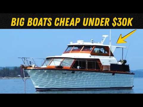 10 Classic Yachts Under $30K That Feel Like Million-Dollar Boats.