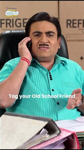 Tag your Old school friend ! #trending #funny #shorts #tmkoc #jethalal #tmkoc