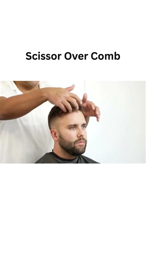 How To Scissor Over Comb Step By Step | Men's Haircut with Scissors (Pro Technique)