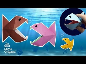 How to Make Piranha Fish from Paper