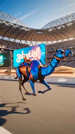 Smart desert camel wears cooling high tech armor to win #shorts #phonk #anime #animeedit #ytshorts