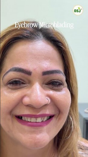 Eyebrow Microblading Transformation 😍 Wake Up with Perfect Brows!