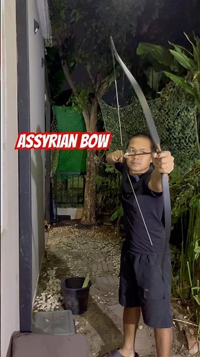 Assyrian bow (Babylon Bow) จาก AFarchery #archery #traditionalarchery #traditionalbow #ธนู