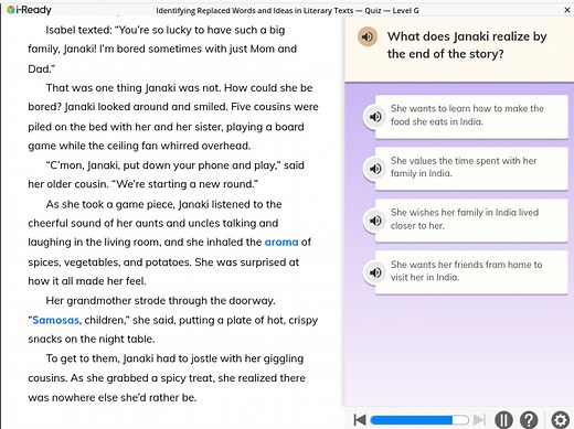 i-ReadyIdentifying Replaced Words and Ideas in Literary Texts ... | Filo
