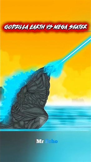 Godzilla Earth Vs Mega Seeter #shorts #godzilla #youtubeshorts