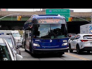 MTA Bus Company: 2015-2023 New Flyer XD40s #7460 & #9300 on the Q72 at Junction Blvd and H. Harding