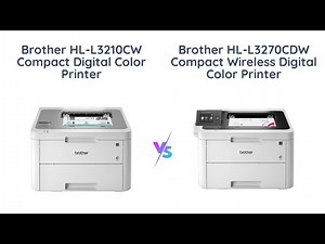 Brother HL-L3210CW vs HL-L3270CDW: Which Color Printer to Choose?