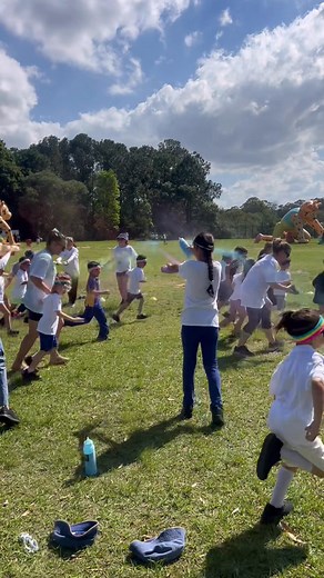 Wow! What fun we had together. Finally our fun run event was hosted this afternoon. There was loads of colour and excitement as we ran around the oval and got very messy! A huge thanks to the P&C for bringing this very fun fundraiser to our school. A massive thank you to our community for raising just over $10.000 towards playground improvements! We ❤️ Kuraby! | Kuraby State School