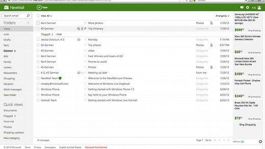 Microsoft Outlook.com review: Not only new, but also much improved