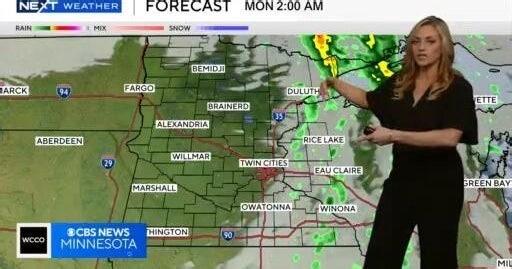 NEXT Weather: 10 p.m. report for Minnesota on Oct. 12, 2025