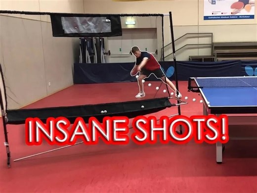 丹麦国手林德(Lind)的早期花式乒乓作品