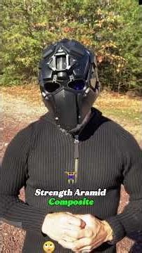 The Most Intimidating Tactical Helmet Ever Built#FuturisticGear #TacticalHelmet #MilitaryAesthetic