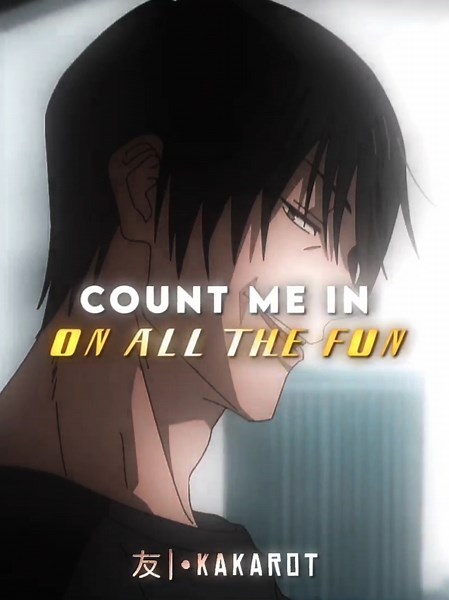 Toji Fushiguro: Hypnotic Anime Edit