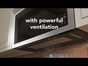 KitchenAid® Over The Range Microwave With Flush Built In Design