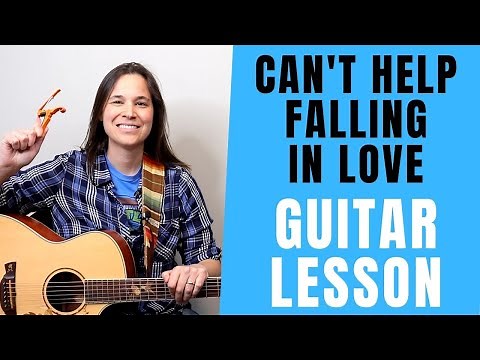 Can't Help Falling In Love Guitar Tutorial FINGERSTYLE by Elvis Presley