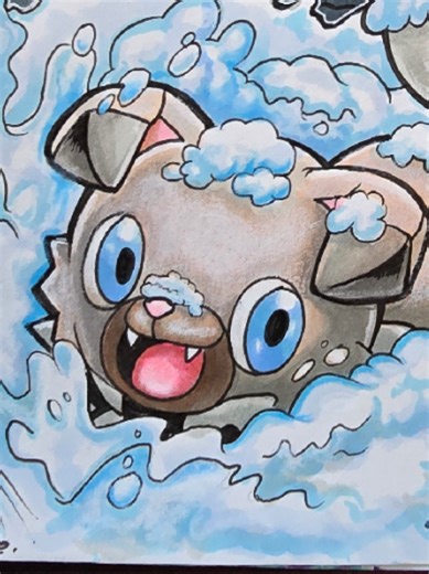 Rockruff – Pokémon #20 in My Mini Sketchpad