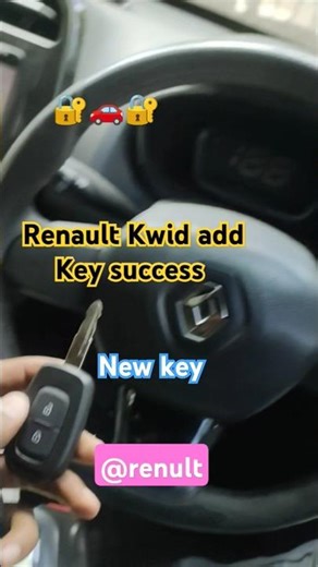🗝️ renault Kwid add keyprogramming success #add #key #success #renult #kwid #car #automobile #reels