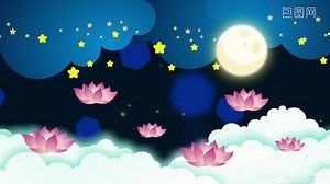 Tải miễn phí mẫu Nền Sân Khấu Trung Thu Hoạt Hình Video định dạng MOV - Pikbest