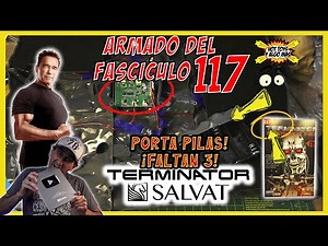 ⭕️ TERMINATOR SALVAT Issue 117 BATTERY HOLDER! ⭕️ #terminator #t800