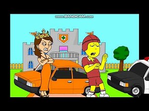 Baseball Bro Fails To Steal Princess Daisy's Car And Gets Arrested/Grounded