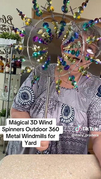 Magical 3D Wind Spinners for Outdoor Decor