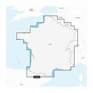 CARTE GARMIN NAVIONICS   EAUX INTÉRIEURES FRANCE LACS ET RIVIÈRES