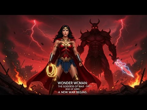 WONDER WOMAN: The Goddess of War – Part 1 | Rise of Ares (Full 3D Animated Movie)