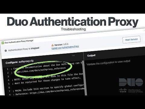 Troubleshooting Duo Authentication Proxy | Additional Configuration Options | Proxy Manager