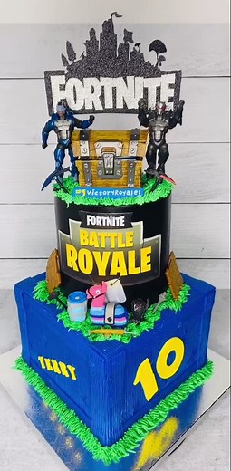 Fortnite Birthday Cake Decorating Ideas