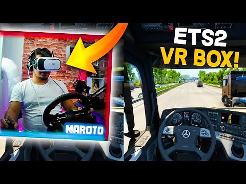 Euro Truck Simulator 2 com Óculos VR BOX e IVRY - 2021 - Ainda Funciona?