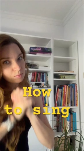 How to sing a song?
