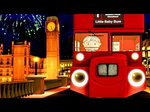 London Big Ben Wheels On The Bus | 🚌Wheels on the BUS Songs! | 🚌Nursery Rhymes for Kids