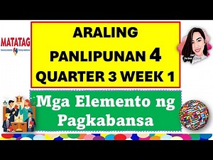 ARALING PANLIPUNAN 4 QUARTER 3 WEEK 1 #aralingpanlipunan4quarter3week1