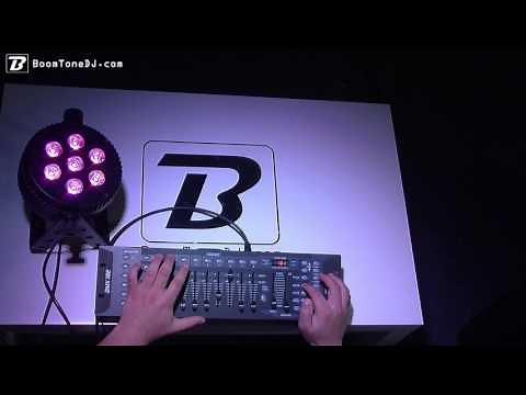 BoomToneDJ - DMX 192 - Tutorial #3: Create a scene