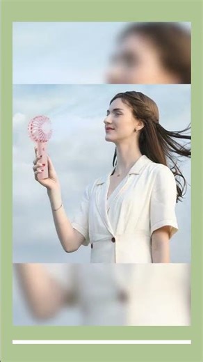 Portable Fans Handheld Mini Fan USB Rechargeable Fan Mini Desktop Air Cooler Outdoor Fan Cooling ...