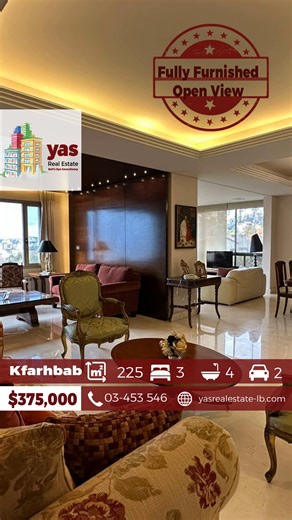 87K views · 590 reactions | Kfarhbab 225m2 | Partly Furnished |...