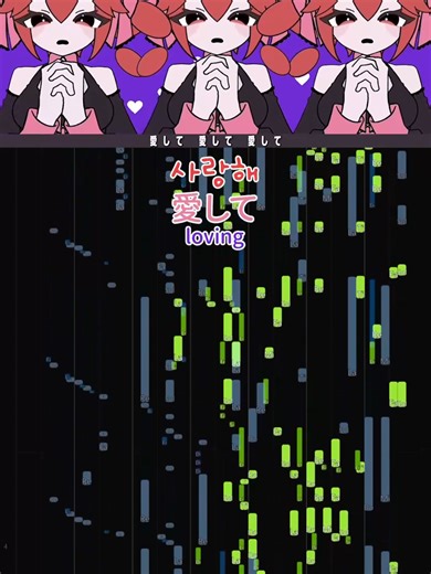 🍭 甘いのに、苦しい恋 愛されるために自分を偽ってしまう気持ちを ピアノで表現しました 🎹 歌がなくても 言葉が聴こえてくる演奏です。 #歌詞が聴こえるピアノ #うそつきマカロン #重音テト #UTAU #Pianoroid